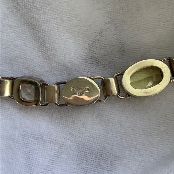 Sterling silver, citrine, peridot, and quartz - Picture 5 of 5